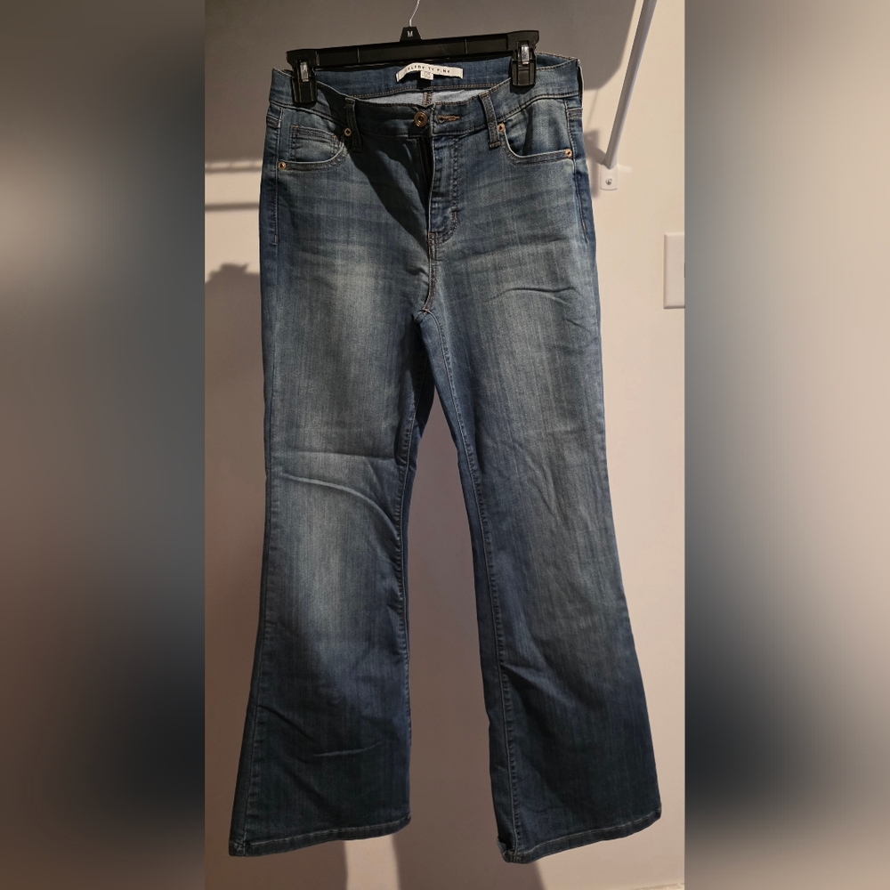 Celebrity Pink Flare Jeans
